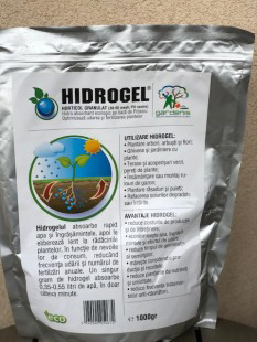 Hidrogel gardenis pentru agricultura si horticultura